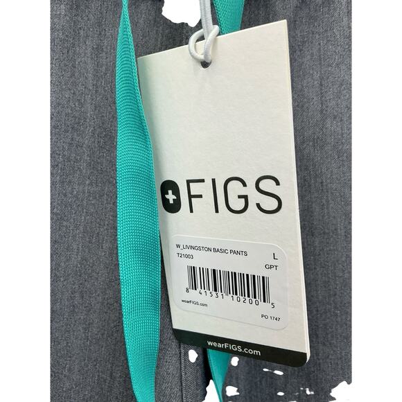 Figs Technical Pants Womens Large Gray T21004P Stretch Scrub Medical - Picture 4 of 12